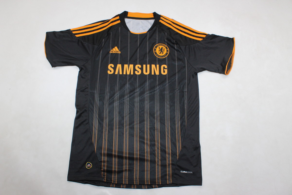 AAA Quality Chelsea 10/11 Away Black Soccer Jersey